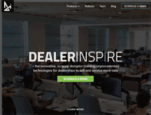 Tablet Screenshot of dealerinspire.com